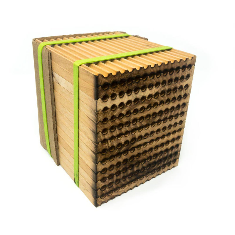 Load image into Gallery viewer, Summer Reusable Wood Trays for Leafcutter Bees