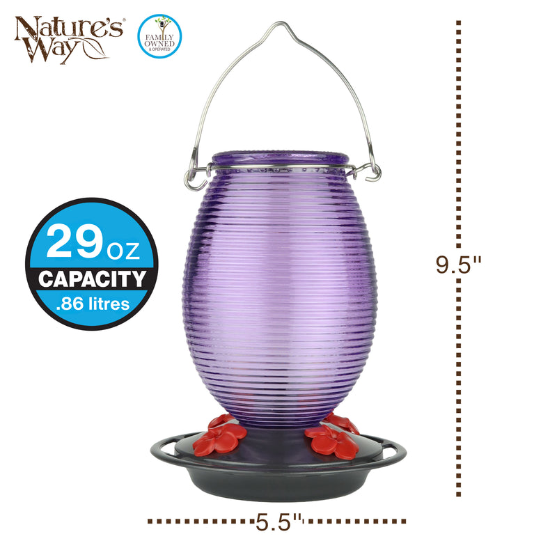 Load image into Gallery viewer, Twilight Dreams Antique Hummingbird Gravity Feeder