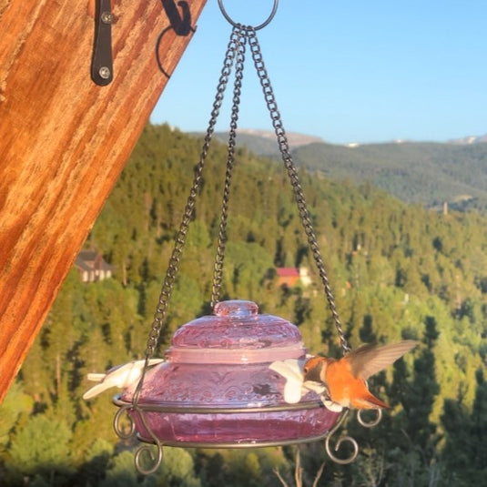 Antique Top-Fill Hummingbird Feeder