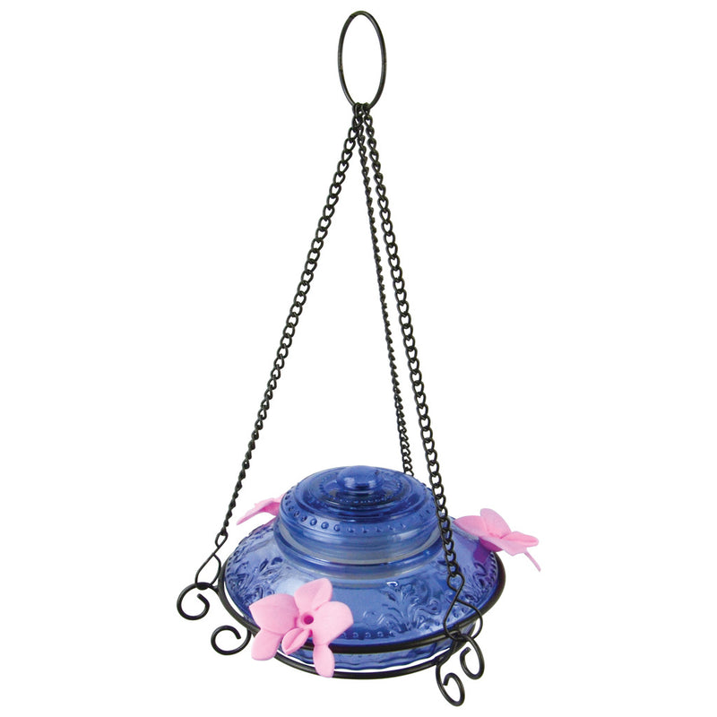 Load image into Gallery viewer, Illuminated Antique Top-Fill Hummingbird Feeder