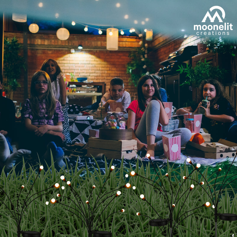 Load image into Gallery viewer, Outdoor Solar Garden Firefly Lights (2-Pack)