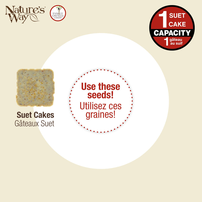 Load image into Gallery viewer, Cedar Upside-Down Suet Feeder