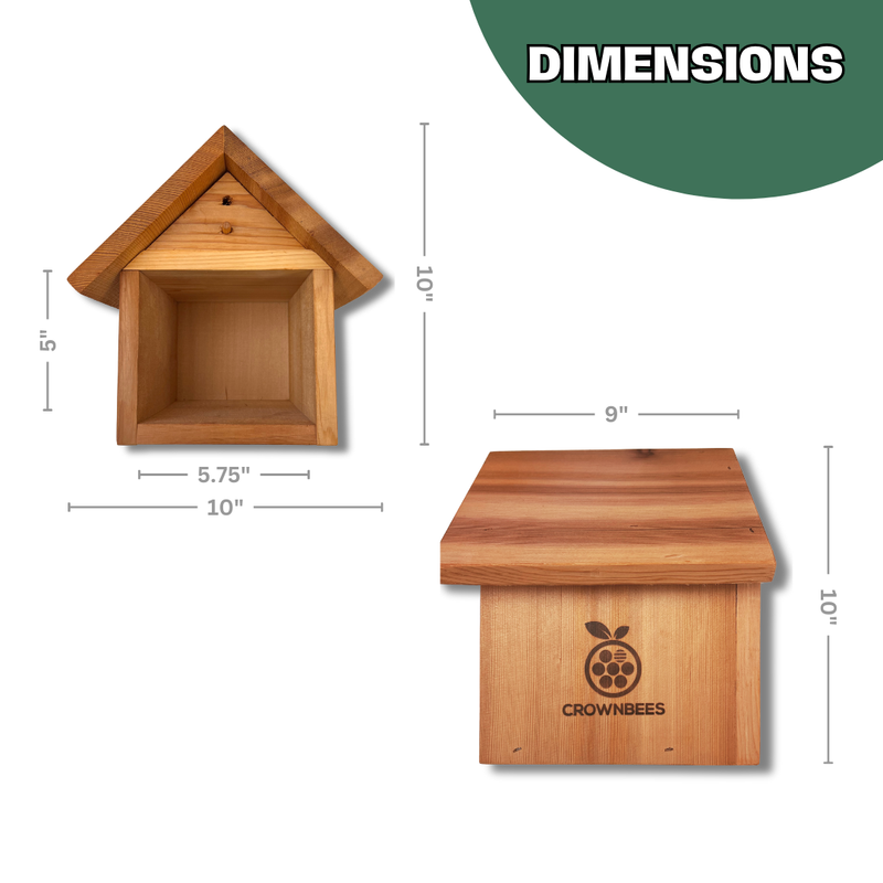 Load image into Gallery viewer, Chalet Cedar Bee House