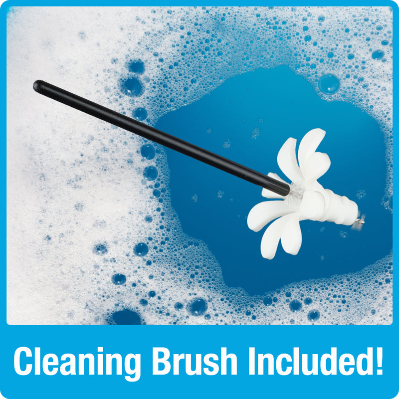 Load image into Gallery viewer, Hummingbird Feeder Replacement Flowers w/ Cleaning Brush - Daisy, White, 9