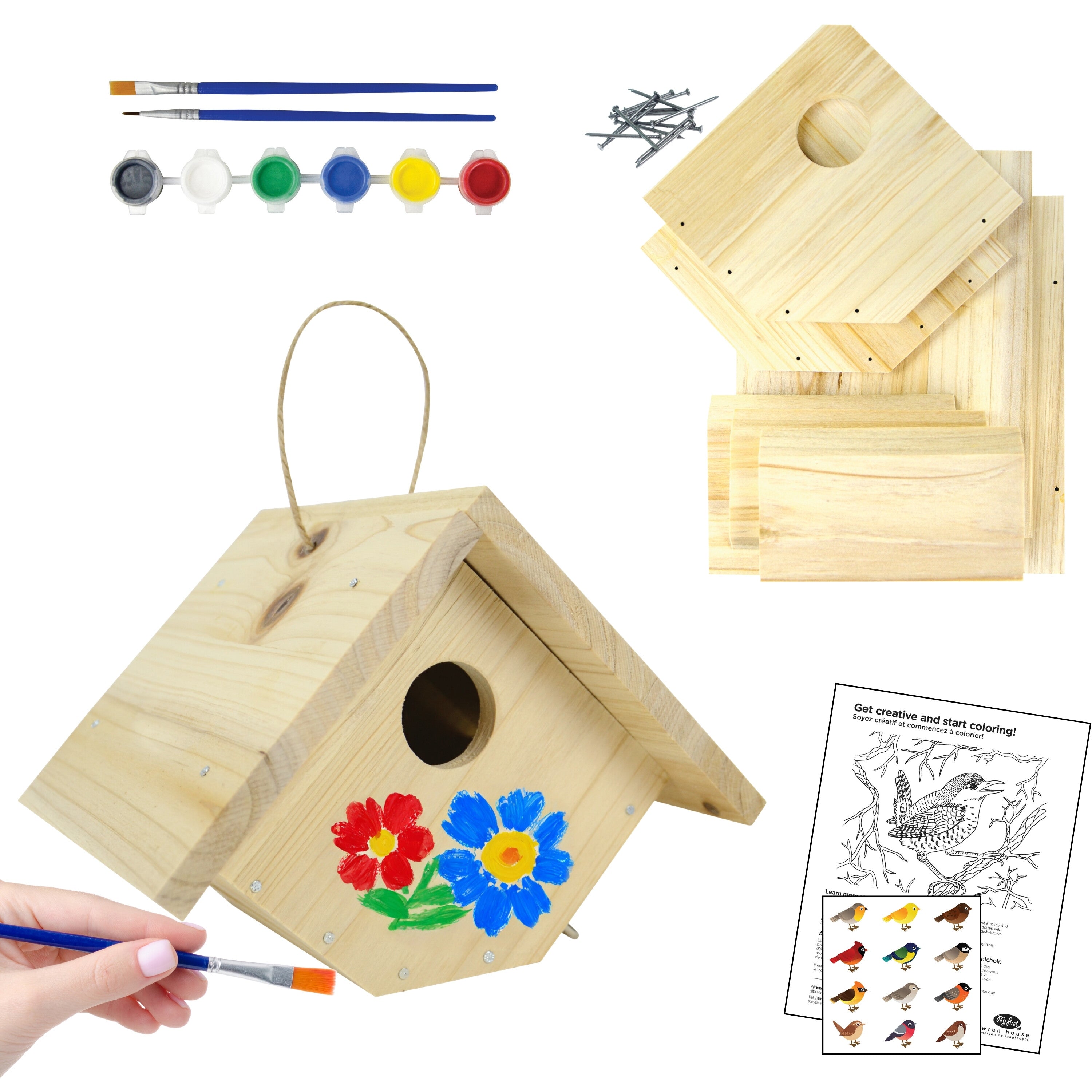 My First™ Build-It-Together Wren House – Nature's Way Bird Products