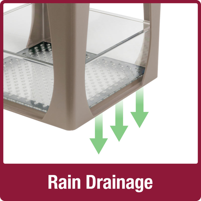 Load image into Gallery viewer, Dine-in Hanging Plastic Fly Through Bird Feeder - Tan