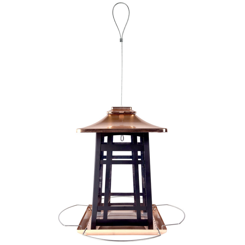 Load image into Gallery viewer, Copper Arches Gazebo Bird Feeder (Model# GAZ-A4)
