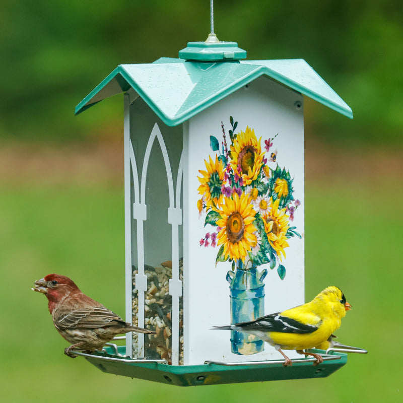 Load image into Gallery viewer, Country Cottage Metal Gazebo Bird Feeder