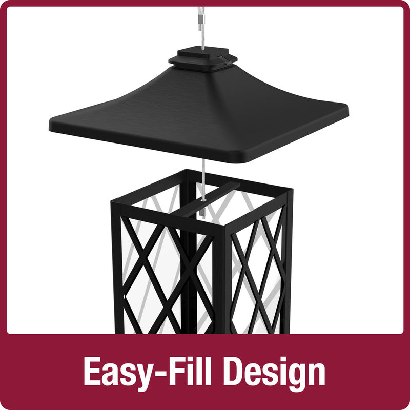Load image into Gallery viewer, Contemporary Lantern Gazebo Bird Feeder