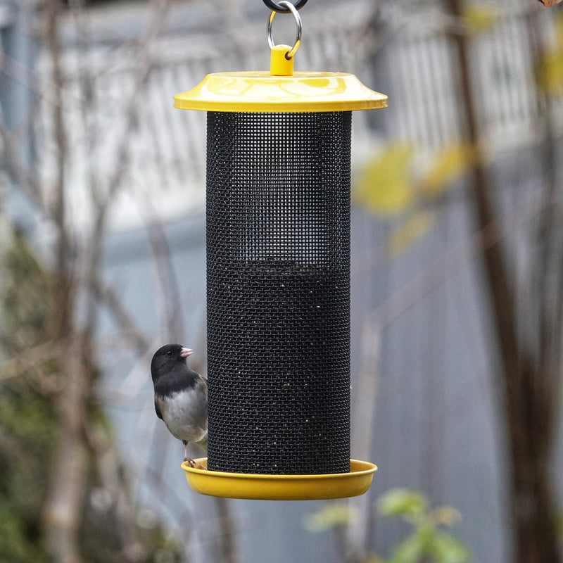 Load image into Gallery viewer, Sunglow Metal Mesh Thistle Bird Feeder