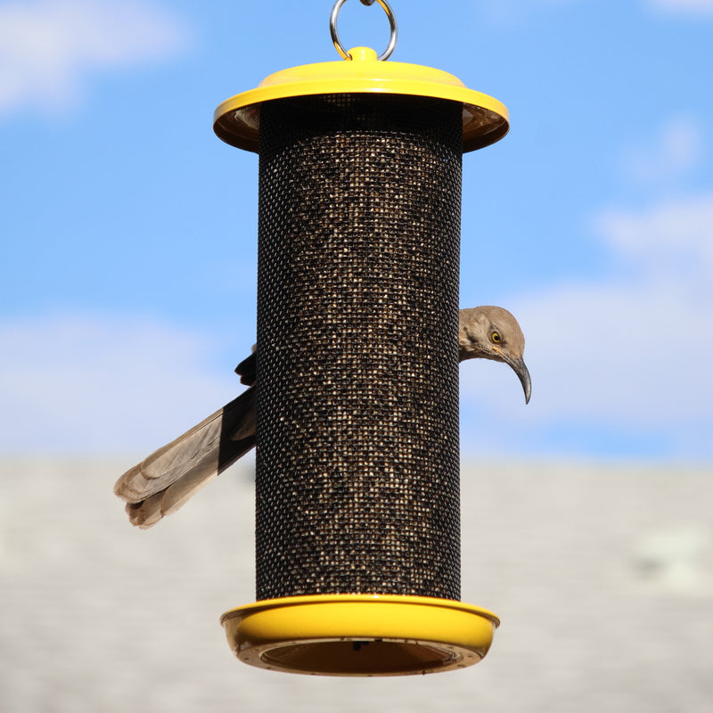 Load image into Gallery viewer, Sunglow Metal Mesh Thistle Bird Feeder