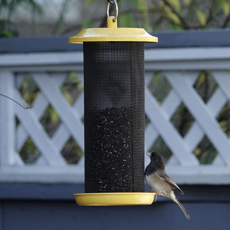 Load image into Gallery viewer, Sunglow Metal Mesh Thistle Bird Feeder