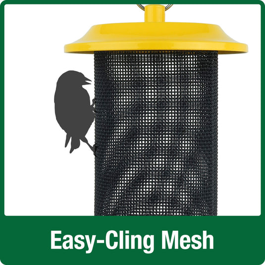 Sunglow Metal Mesh Thistle Bird Feeder