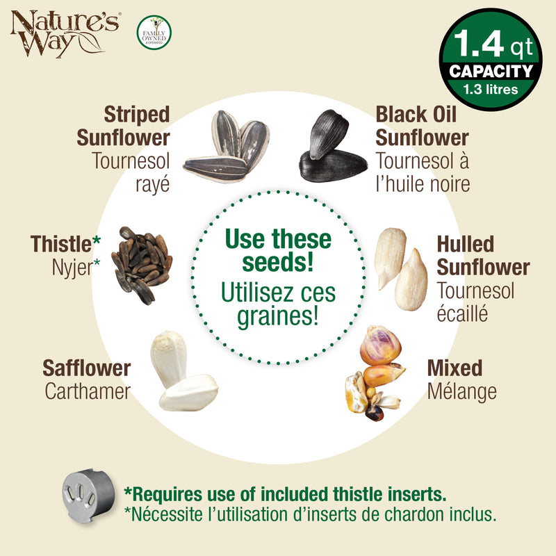 Load image into Gallery viewer, Deluxe Metal Easy Clean Tube Feeder