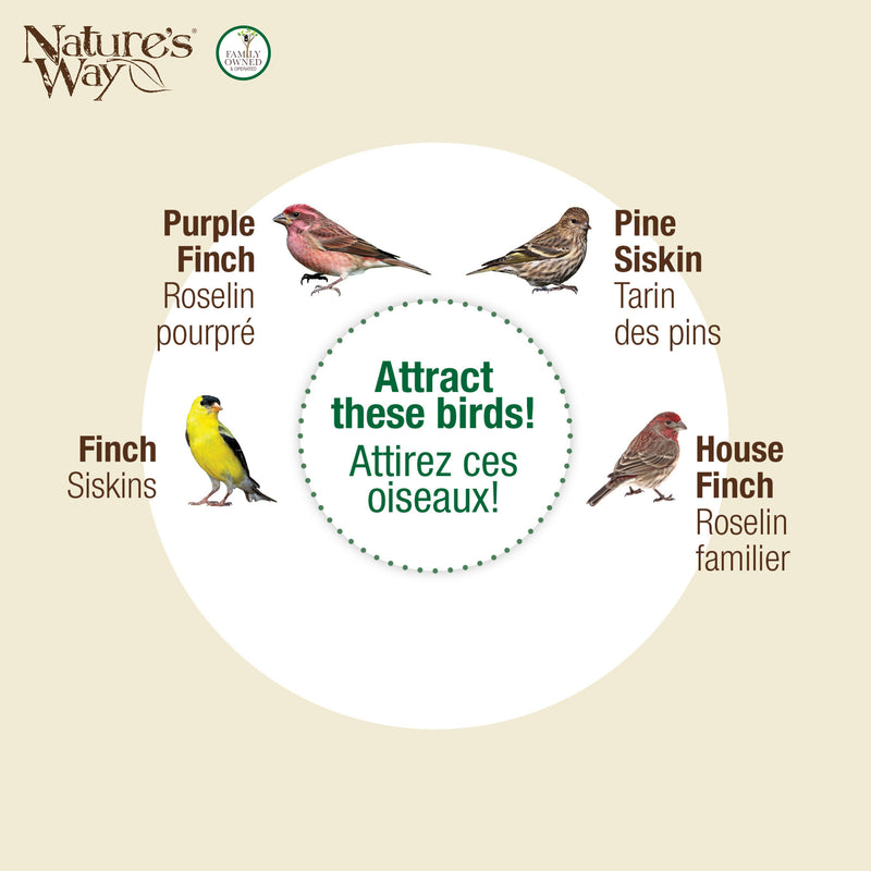 Load image into Gallery viewer, Large Plastic Thistle Tube Bird Feeder