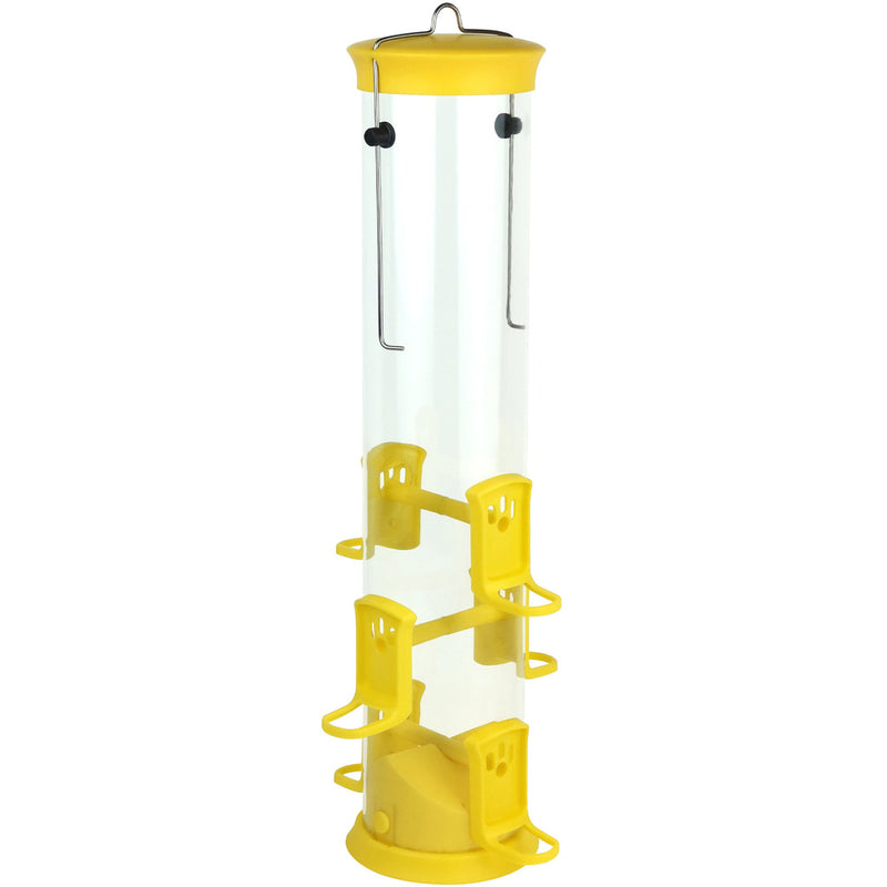 Load image into Gallery viewer, Large Plastic Thistle Tube Bird Feeder