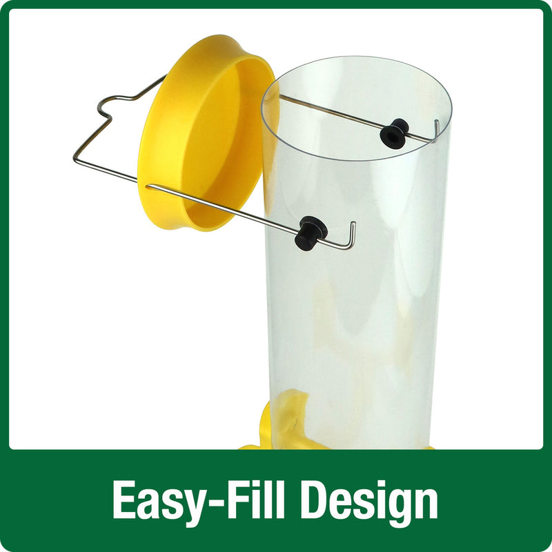 Load image into Gallery viewer, Large Plastic Thistle Tube Bird Feeder