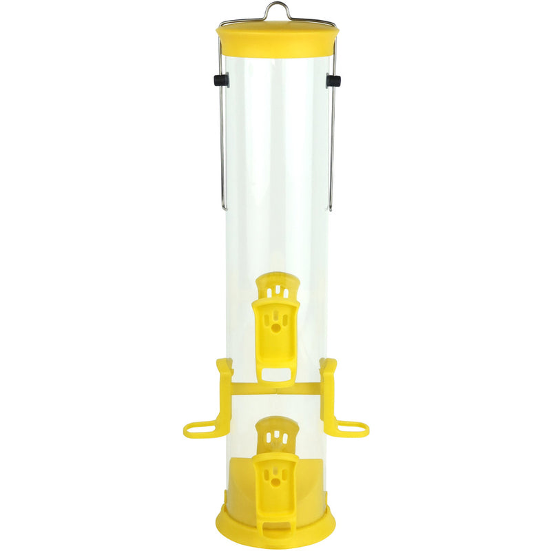 Load image into Gallery viewer, Large Plastic Thistle Tube Bird Feeder