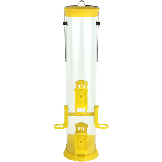 Large Plastic Thistle Tube Bird Feeder