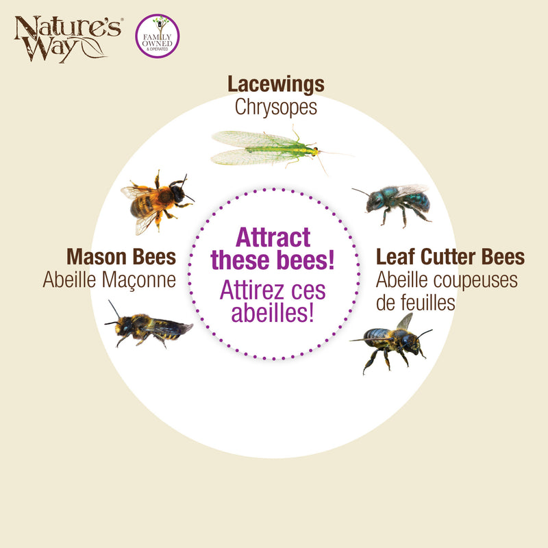 Load image into Gallery viewer, Better Gardens Dual-Chamber Beneficial Insect House - Red