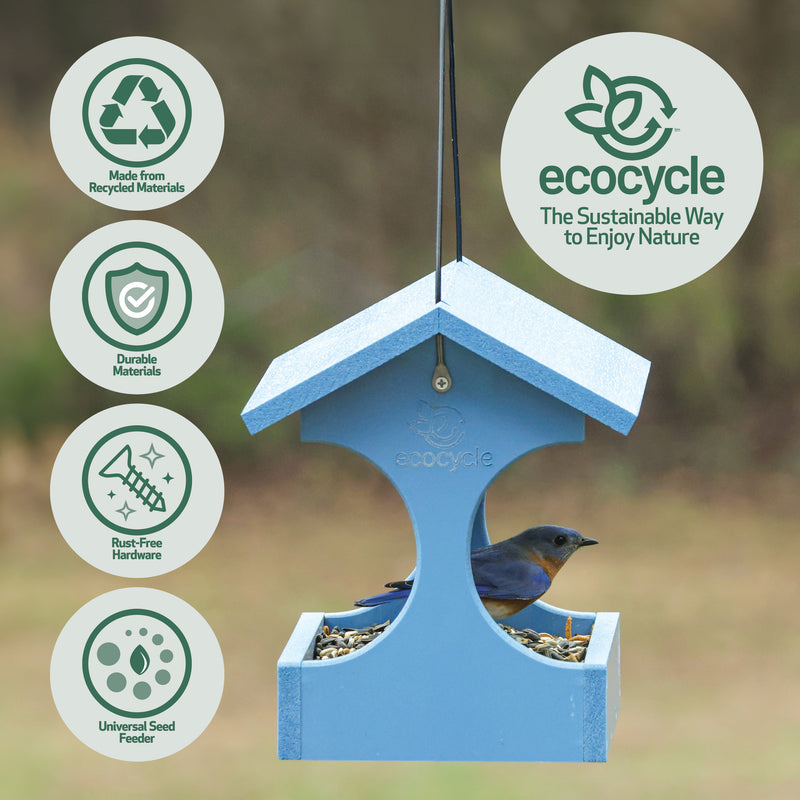 Load image into Gallery viewer, Dine-n-Dash Recycled Plastic Bird Feeder
