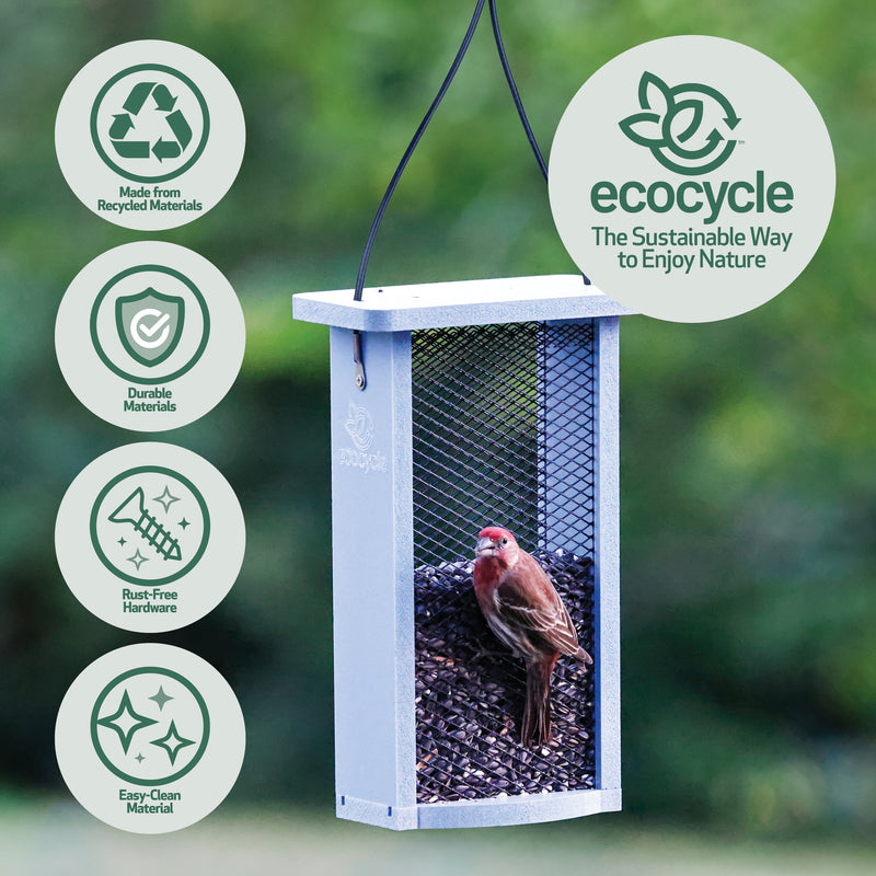Load image into Gallery viewer, Mesh Morsels Recycled Plastic Mesh Bird Feeder