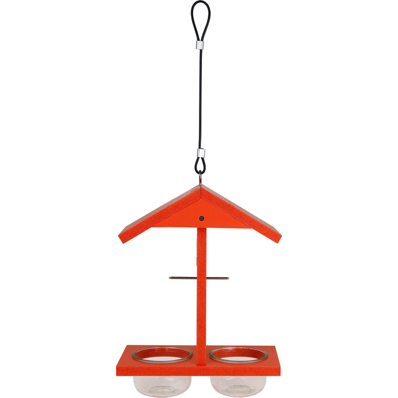 Load image into Gallery viewer, Citrus Sampler Recycled Plastic Orange and Jelly Oriole Bird Feeder