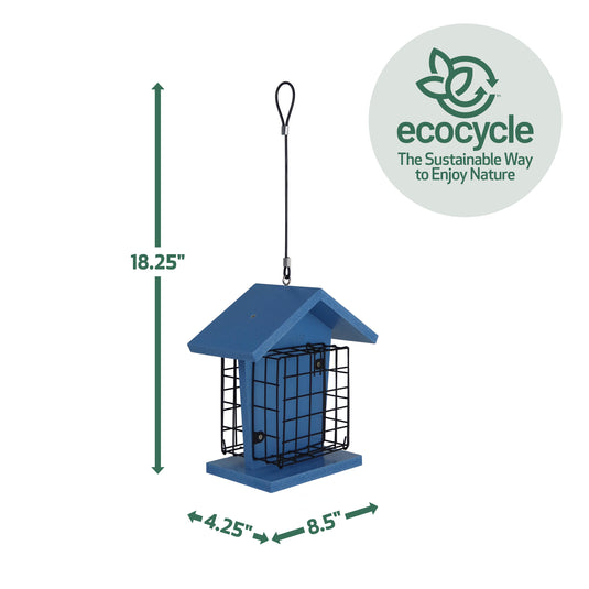 Suet Snacker Recycled Plastic Bird Feeder