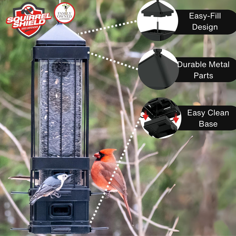 Load image into Gallery viewer, Squirrel Shield Advantage Cage Feeder