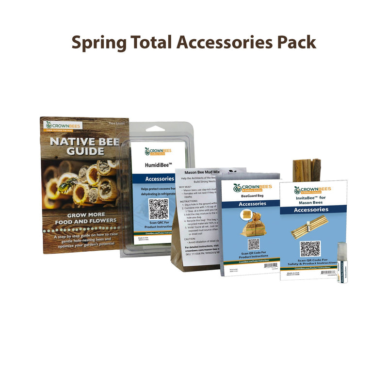 Load image into Gallery viewer, Spring Total Accessories Package for Mason Bees