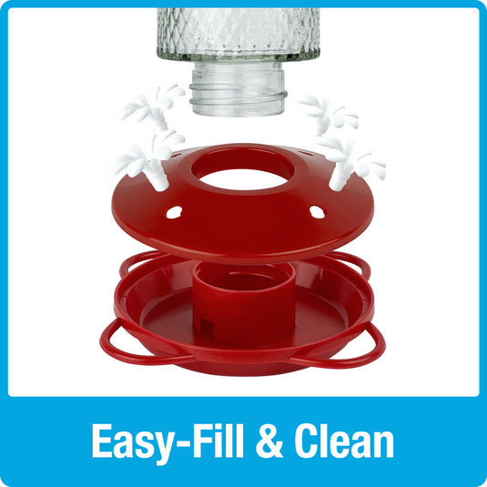 Charming Cherry Gravity Hummingbird Feeder