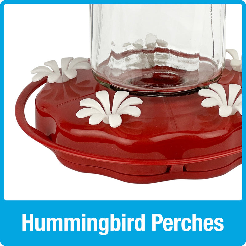 Load image into Gallery viewer, Scarlet Swirl Gravity Hummingbird Feeder