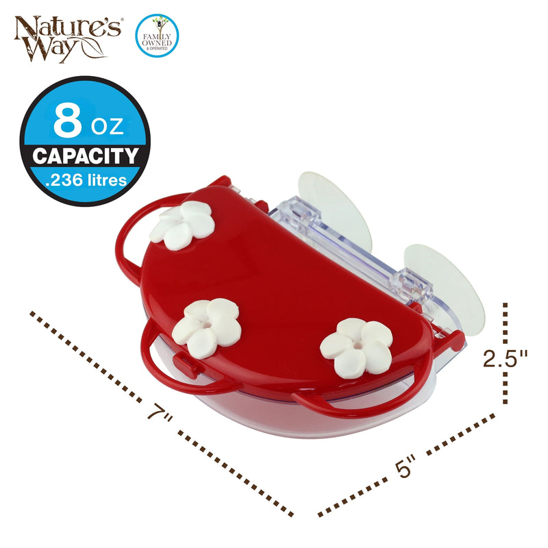 Load image into Gallery viewer, Traditional Window Hummingbird Feeder