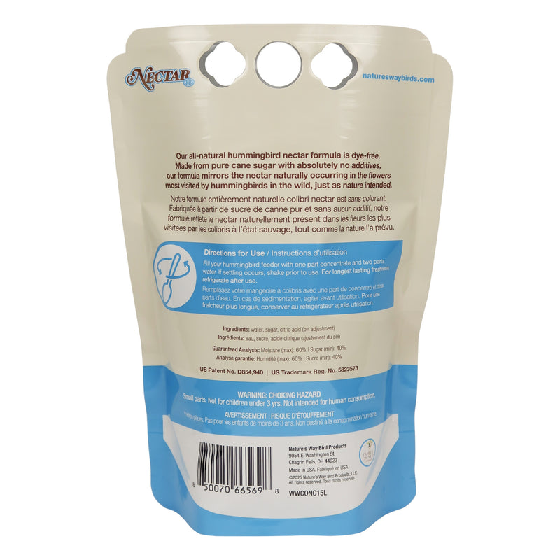 Load image into Gallery viewer, Nectar Series™  Clear Hummingbird Nectar Concentrate, 51 oz