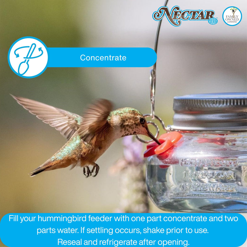 Load image into Gallery viewer, Nectar Series™ Clear Hummingbird Nectar Concentrate, 51 oz