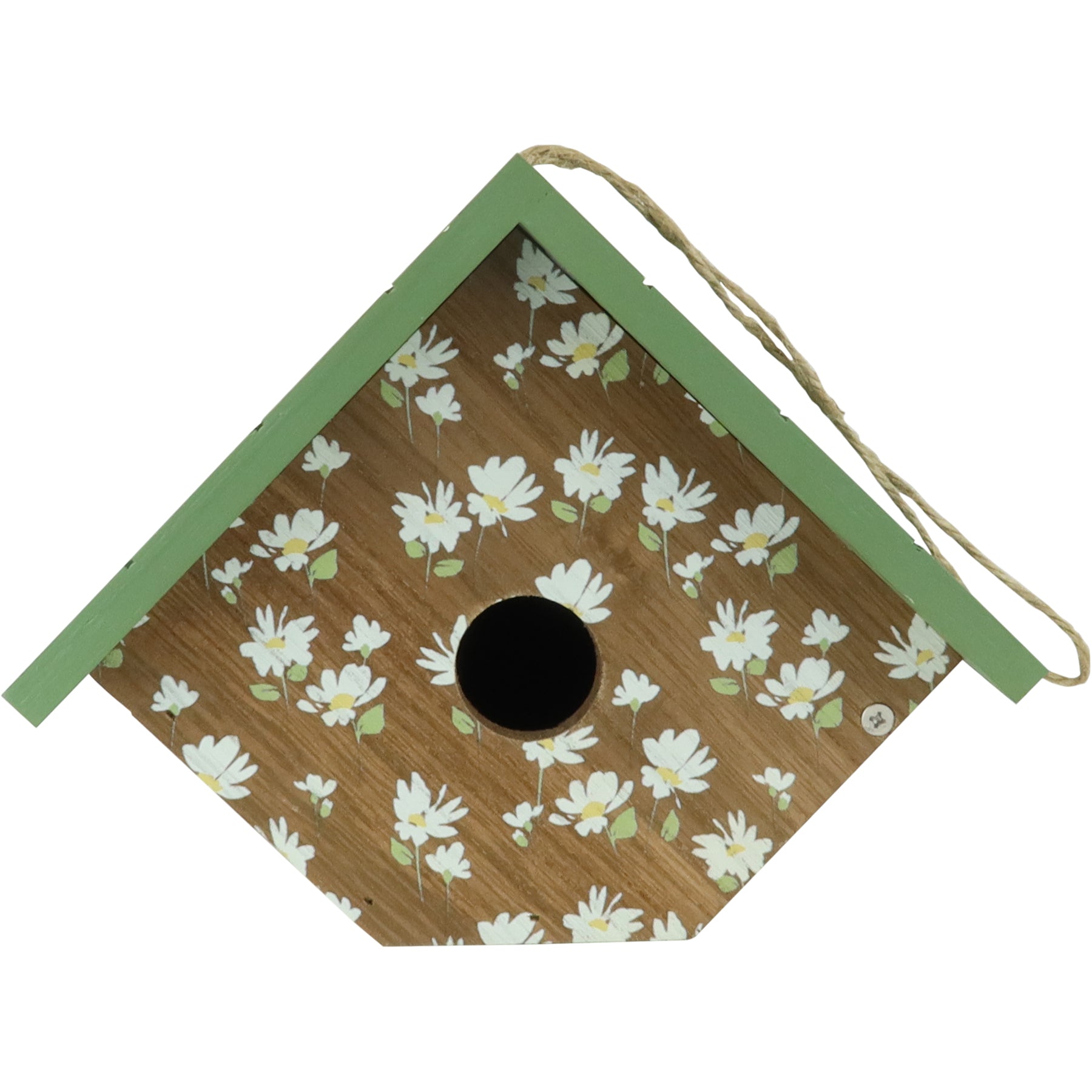 Wild Wings Zaunkönigshaus 'Springwood Daisy' – Dekoratives Vogelhaus In Grün Für Garten & Terrasse