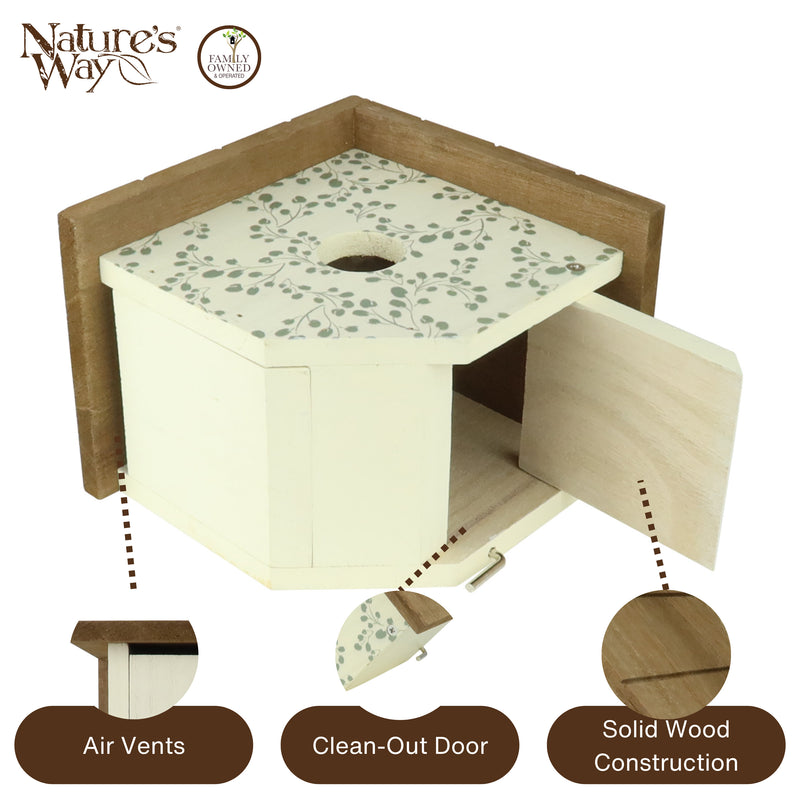 Load image into Gallery viewer, Ivy Perch Decorative Wren House