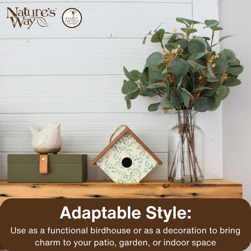 Load image into Gallery viewer, Ivy Perch Decorative Wren House