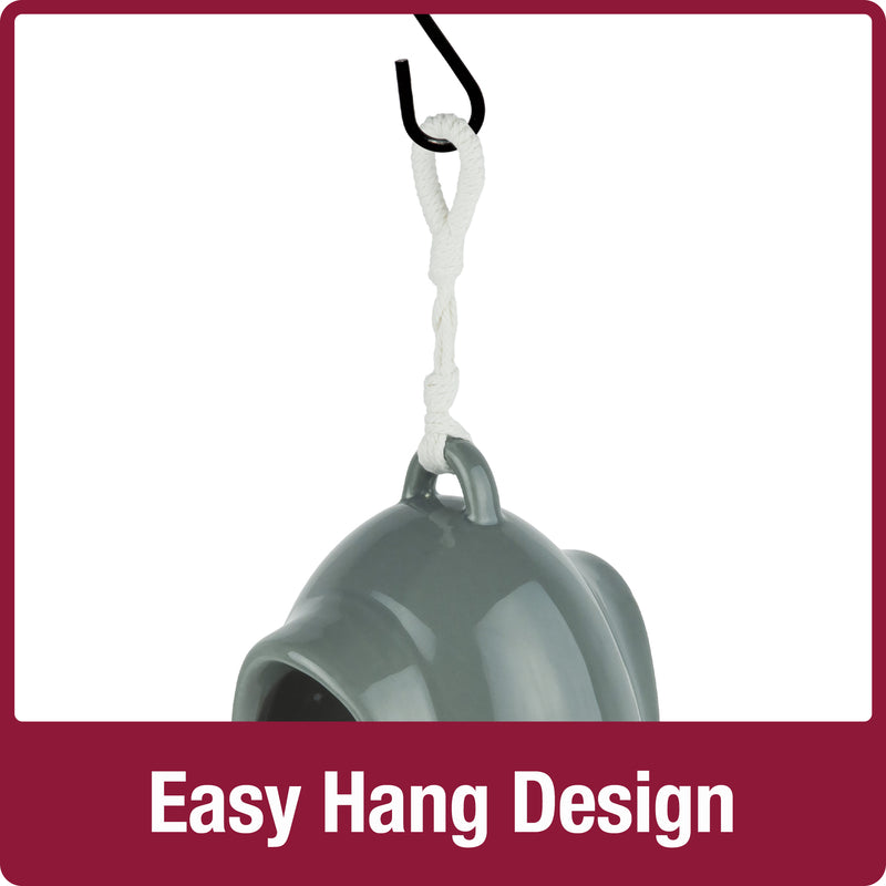 Load image into Gallery viewer, Planter & Perch Ceramic Fly Through Feeder and Planter