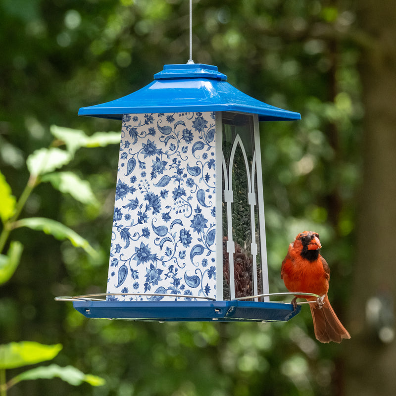 Load image into Gallery viewer, Paisley Arches Gazebo Bird Feeder