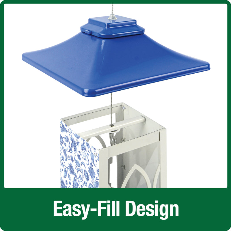 Load image into Gallery viewer, Paisley Arches Gazebo Bird Feeder