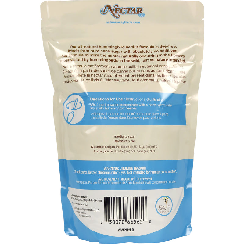 Load image into Gallery viewer, Nectar Series™ Clear Hummingbird Nectar Powder Concentrate, 2 lb