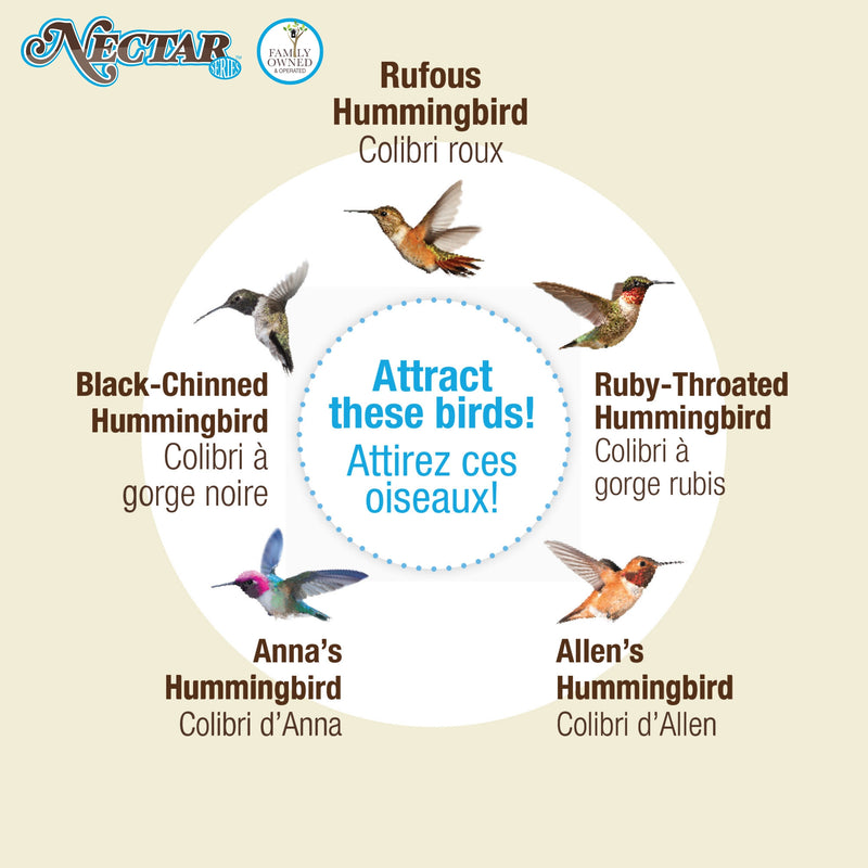 Load image into Gallery viewer, Nectar Series™  Ready-to-Use Clear Hummingbird Nectar, 8.5 oz