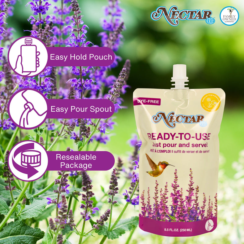 Load image into Gallery viewer, Nectar Series™ Ready-to-Use Clear Hummingbird Nectar, 8.5 oz
