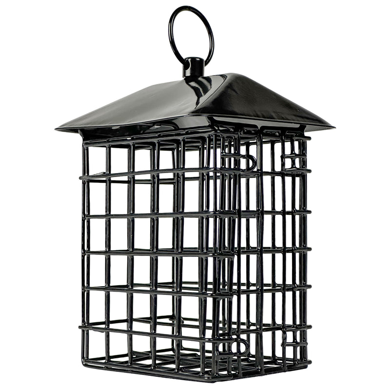 Load image into Gallery viewer, Suet Cage Bird Feeder w/ Roof - Two Cake