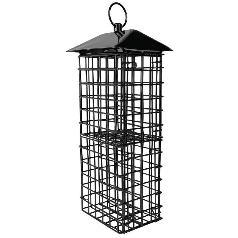 Load image into Gallery viewer, Suet Cage Bird Feeder w/ Roof - Four Cake (Model# WWSUET-4)
