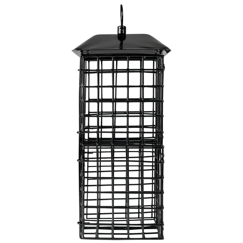 Load image into Gallery viewer, Suet Cage Bird Feeder w/ Roof - Four Cake