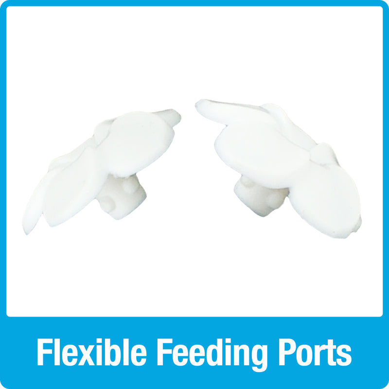 Load image into Gallery viewer, Scarlet Silhouette Glass Gravity Hummingbird Feeder