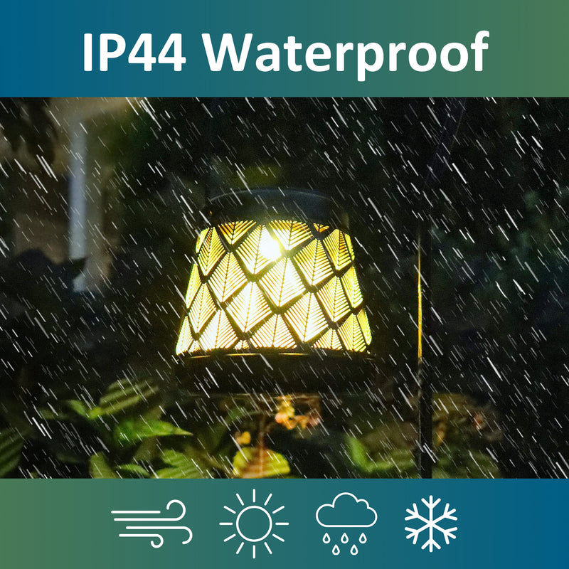 Load image into Gallery viewer, Solar LED Stake Lantern with Shepherd Hook