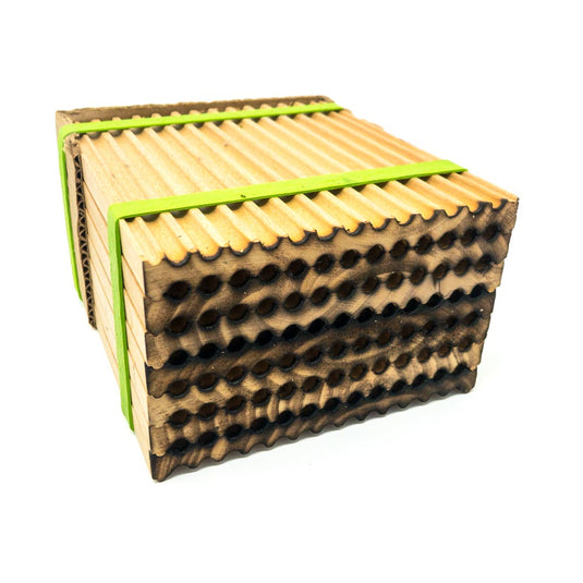 Summer Reusable Wood Trays for Leafcutter Bees